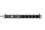 Strømkabel (ekstern) - DIGITUS 5-Port - 1U - Aluminum PDU - DN-95433