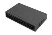 Switch - DIGITUS - switch - IEEE 802.3af IEEE 802.3at - 8 ports - unmanaged - DN-95354