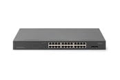 Switch - DIGITUS - switch - 19" - 24 ports - unmanaged - rack-mountable - DN-95348-2