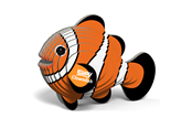 Kreativt Legetøj - Eugy Clownfish - 720-EG-037