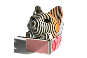Kreativt Legetøj - Eugy Cat - Pumpkin - 720-EG-087