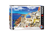 Puslespil - Eurographic Oia Santorini Greece Smart Cut(1000) - 709-6000-0944