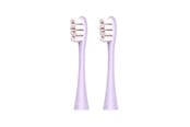 Eltandbørste - Oclean Tandbørstehoveder Brush Head Professional Clean 2 Pack Purple - C04000274