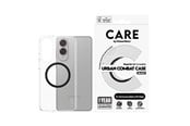 Mobil - Covers & Cases - CARE by PanzerGlass Flagship Case Transparent Urban Combat w. Black Qi Compatible Samsung S25 Edge - CR68931