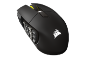 Mus - Corsair Scimitar Elite Wireless SE MMO - Gun metal - Gaming Mus - Optisk - 16 knapper - Sort - CH-9314014-WW