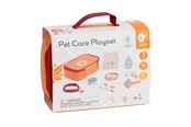 Trælegetøj - Classic World Wooden Animal Care Playset in Bag 16pcs. - 50609