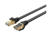 Netværkskabel - Unitek C1897BK Series patch cable - 10 m - black - Sort - 10m - C1897BK-10M