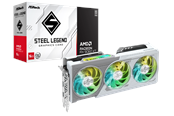 Grafikkort - ASRock Radeon RX 9060 XT Steel Legend - 8GB GDDR6 RAM - Grafikkort - 90-GA5ZZZ-00UANF