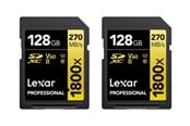 Hukommelseskort - Lexar Professional GOLD Series - flash memory card - 128 GB - SDXC UHS-II - LSD1800128G-B2NNG