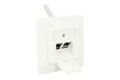 Netværkstilbehør - DeLOCK Keystone Wall Outlet - 2 Port Compact - 86219
