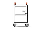 Skærmholder - PORT Designs PORT Connect Charging Cabinet cart - for 20 notebooks / 1U rack - black - 901973-SA