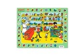Babylegetøj - Barbo Toys Pippi Longstocking - Thingfinder - Frame Puzzle 24 Pieces - 8653