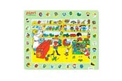 Babylegetøj - Barbo Toys Pippi - Framed Cardboard Puzzle - Thingfinder - 8653