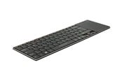 Tastatur - DeLOCK Wireless Keyboard - Tastatur - Tysk - Sort - 12454