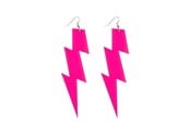 Kostumer - Boland - Earrings Flash Neon Pink - 64469