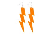 Kostumer - Boland - Earrings Flash Neon Orange - 64433