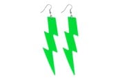 Kostumer - Boland - Earrings Flash Neon Green - 64432