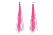 Kostumer - Boland - Earrings Festival Neon Pink 20cm - 64430