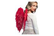 Kostumer - Boland - Angel Wings Foldable Red 50 x 50 cm - 52822