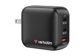Mobil - Adaptere & Opladere - Verbatim Power Adapter - GaN - 2 x USB-C USB - 100 Watt - 32230