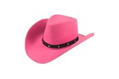Kostumer - Boland - Hat Wichita Hot Pink - 04385