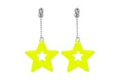 Kostumer - Boland - Earrings Neon Yellow - 64428