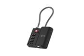 Mobil - Andet Tilbehør - XtremeMac Lock Pro - Finder + TSA Approved Lock - rechargeable - Black - XWH-XLP-13