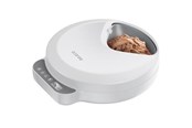 Hunde - Rojeco 4-Meal Cat Feeder – Button Version with 2 Ice Packs (White) - RWSQF26-02