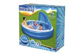 Pools og Badebassiner - Bestway Family Pool Round Summer Days with UV Sunshade 241cm - 7035064186