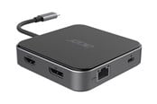 Dockingstation - Acer 7-In-1 - docking station - USB-C - HDMI DP - 10Mb LAN - HP.DSCAB.013