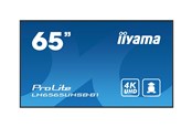 Infoskærme & Digital Skiltning - iiyama ProLite LH6565UHSB-B1 65" Class (64.5" viewable) LED-backlit LCD display - 4K - for digital signage - LH6565UHSB-B1