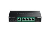 Switch - TRENDnet TPE-B541 5-Port Gigabit PoE++ Powered Managed Switch with PoE - TPE-B541