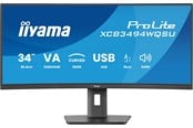 Skærm - 34" iiyama XCB3494WQSU-B1 - 3440x1440 (UWQHD) - 120Hz - VA - XCB3494WQSU-B1