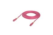 Netværkskabel - Ubiquiti UniFi OM4 Duplex LC UPC Fiber Patch Cable 10m - Pink - 10m - UACC-OFC-M2-LULU-10M