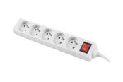 Strømkabel (ekstern) - Lanberg - power strip - PS1-05E-0300-W