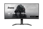 Skærm - 34" iiyama GCB3482WQSU-B1 - 3440x1440 - 120Hz - VA - GCB3482WQSU-B1