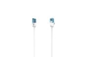 Netværkskabel - Hama Network Cable Cat6A 10Gbit/S U/Utp Flat White 15m - Hvid - 15m - 00200687