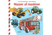 Børnebøger - Masser af maskiner - Børnebog - Hardcover - 9788776372200