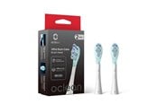 Eltandbørste - Oclean Tandbørstehoveder Brush Head Ultra Gum Care 2 Pack White - C04000380