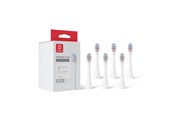 Eltandbørste - Oclean Tandbørstehoveder Brush Head Kids 6 Pack White - C04000390