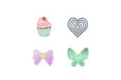 Mobil - Andet Tilbehør - ONSALA Charms Pimp Your Phone Metal and Plastic 4pcs - 577217