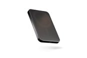 Powerbank - ZENS Slim Qi2 Aluminium Powerbank 5000 mAh - Black Powerbank - Sort - 5000 mAh - ZEPP05B/00