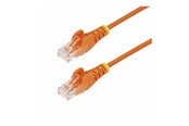 Netværkskabel - StarTech.com 10m Orange Slim CAT6 Ethernet Cable Snagless 28AWG LSZH - patch cable - 10 m - orange - Orange - 10m - N6PAT10MORS