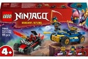 LEGO®  - LEGO Ninjago 71840 Rogue og Drix i racerbilsduel - 71840