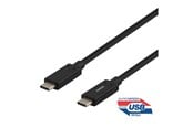 USB kabel - Deltaco USBC-1121M - USB-C cable - 24 pin USB-C to 24 pin USB-C - 50 cm - USBC-1121M