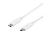 USB kabel - Deltaco USBC-1502M - USB-C cable - 24 pin USB-C to 24 pin USB-C - 1 m - USBC-1502M