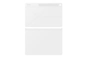 Tablet - Covers & Cases - Samsung Galaxy Tab S10 FE+ Smart Book Cover - White - EF-BX620PWEGWW