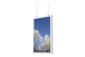 Vægbeslag, AV-Beslag & AV-Møbler - HI-ND Window mounting kit - for flat panel - portrait - white RAL 9003 - Maks - Maks størrelse 55" - CC5525-5101-01