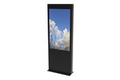 Vægbeslag, AV-Beslag & AV-Møbler - HI-ND Single Totem Exclusive stand - portrait - for flat panel - black - Maks - Maks størrelse 75" - ST7500-5001-02