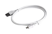 USB kabel - Gembird Cablexpert - USB cable - Micro-USB Type B to USB - 1 m - CCP-MUSB2-AMBM-W-1M